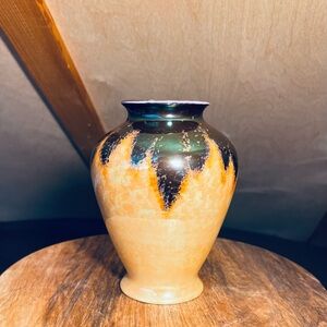 Vintage Pre-1940s Noritake Porcelain China Lusterware Vase